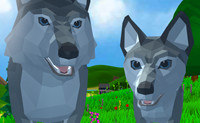 Wolf Simulator: Động vật hoang dã 3D